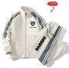 Raiders Football Unisex Style Versatile Sports Set Jacket And Pants