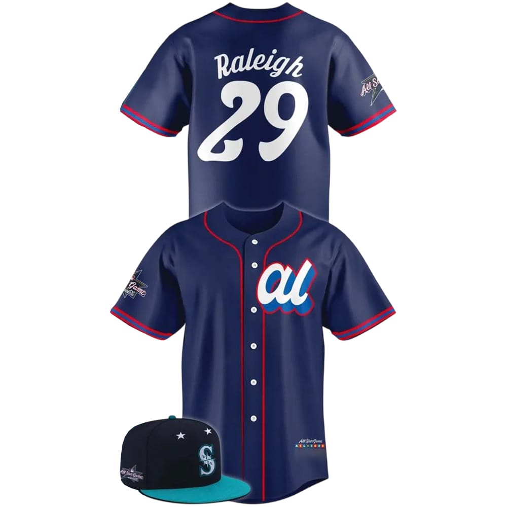 Raleigh Mariners 2025 All Star Game Jersey Raleigh Mariners 2025 All Star Game Jersey