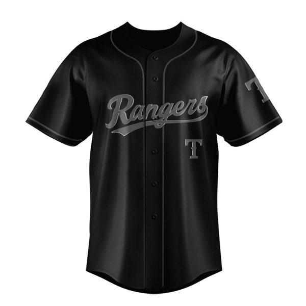 Rangers Black Lights Out Jersey 2025