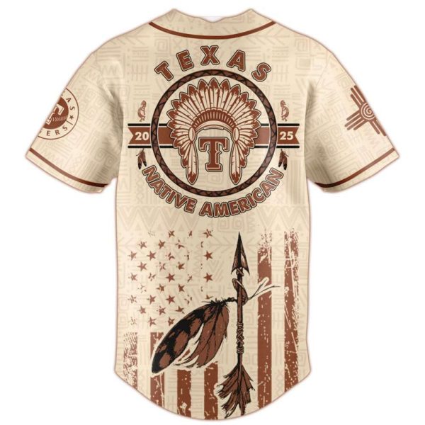 Rangers Native American Heritage Month Baseball Jersey 2025