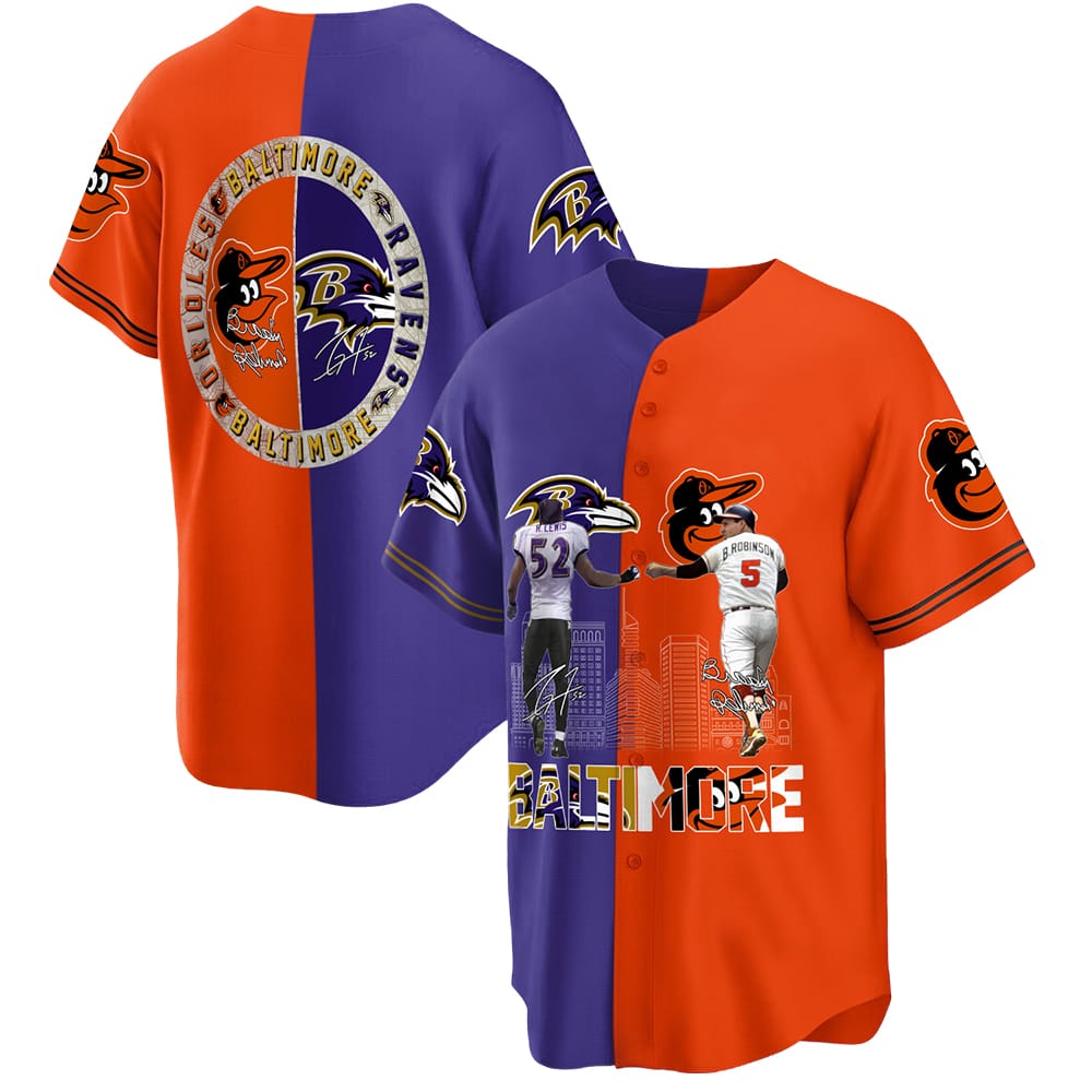 Ravens Lewis Robinson Orioles Baseball Jersey Ravens Lewis Robinson Orioles Baseball Jersey