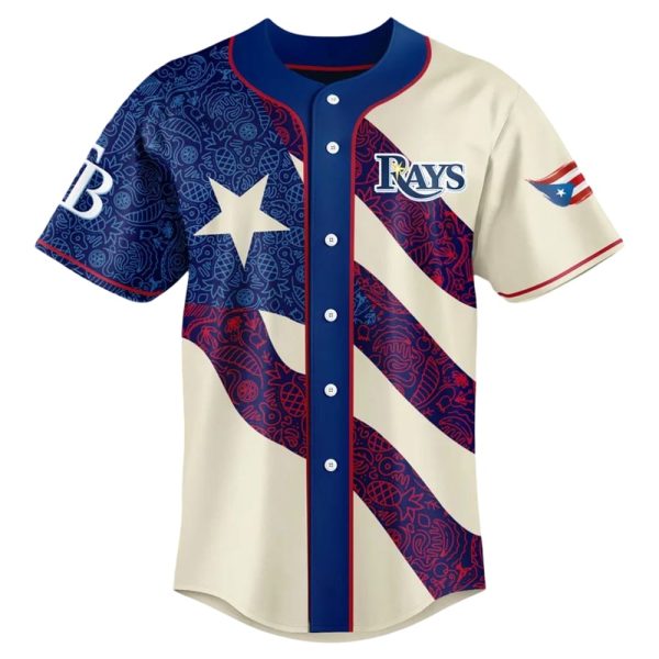 Rays x Puerto Rican Heritage 2025 Baseball Jersey