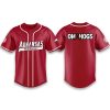 Razorbacks Omahogs Baseball Jersey 2025