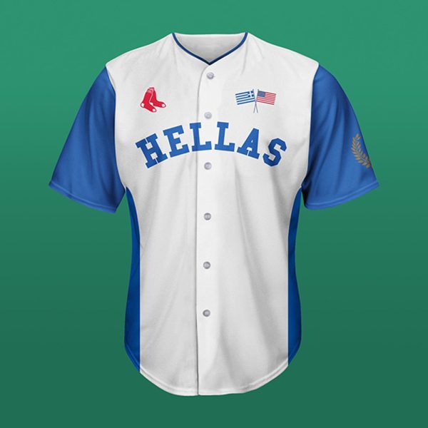 Red Sox Greek American Celebration Jersey 2025 Giveaway