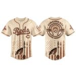 Reds Native American Heritage Month Baseball Jersey 2025