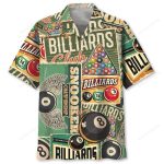 Retro Billiard Hawaiian Shirt