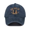 Retro Ice Out Of La Print Baseball Cap