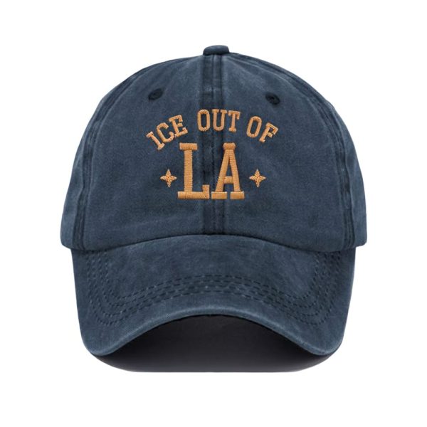 Retro Ice Out Of La Print Baseball Cap