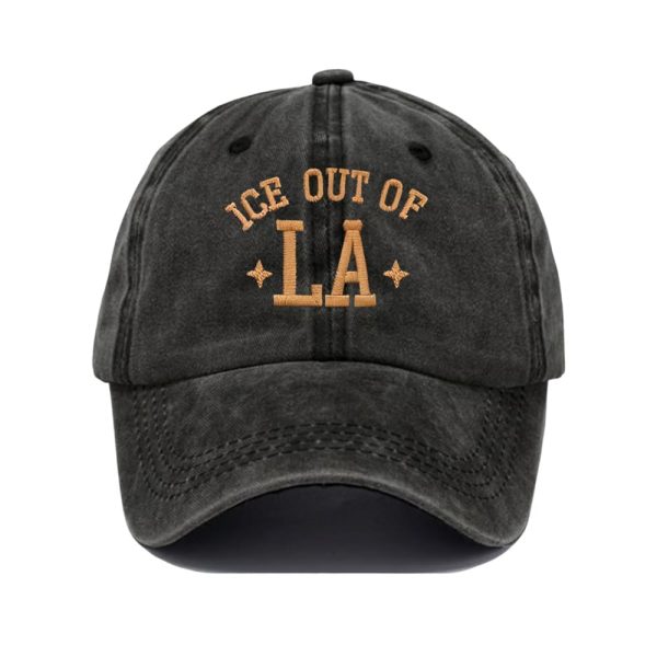 Retro Ice Out Of La Print Baseball Cap