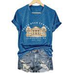 Retro Truth Over Tyranny Est 1636 Cambridge Ma Print T-Shirt