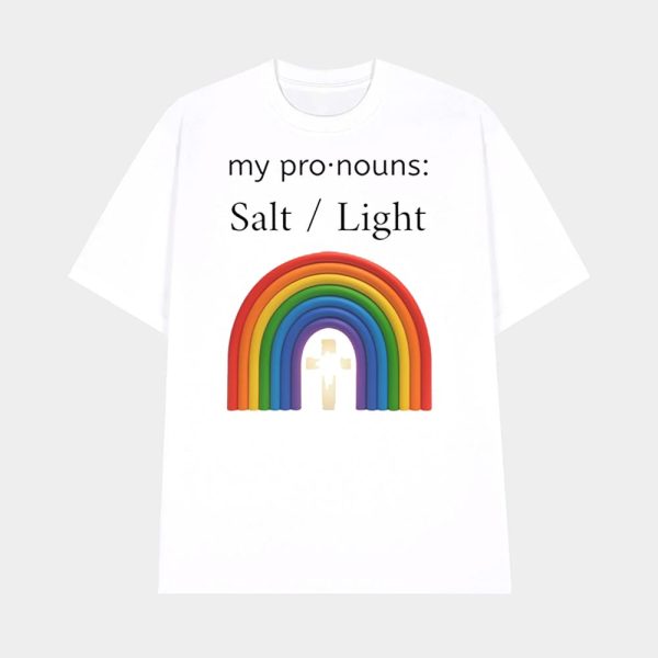 Richard Matthews My Pronouns Salt And Light Shirt