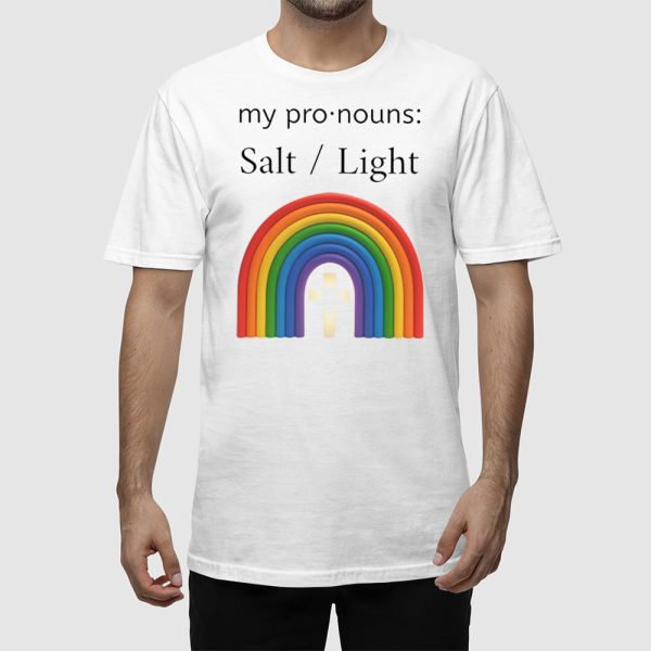 Richard Matthews My Pronouns Salt And Light Shirt