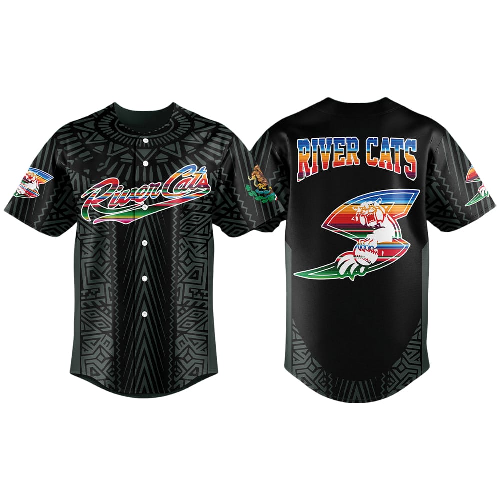 River Cats Mexican Heritage Night Jersey 2025 River Cats Mexican Heritage Night Jersey 2025