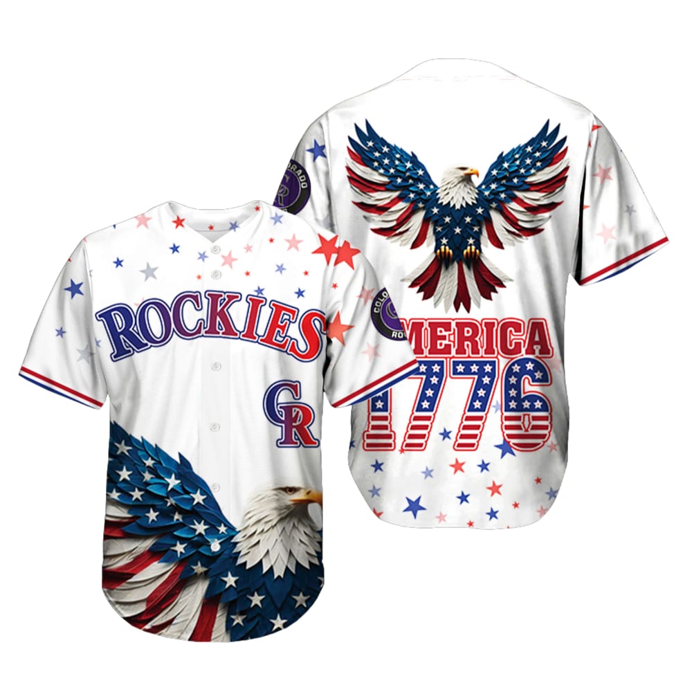 Rockies Independence Day Baseball Jersey 2025 Rockies Independence Day Baseball Jersey 2025