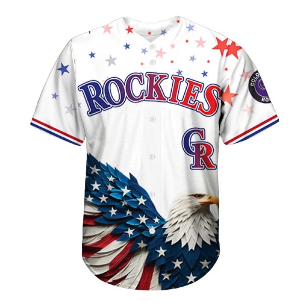 Rockies Independence Day Baseball Jersey 2025
