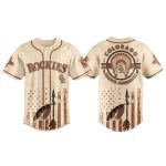 Rockies Native American Heritage Month Baseball Jersey 2025