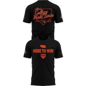 2025 Here To Win Oregon State Baseball Shirt
