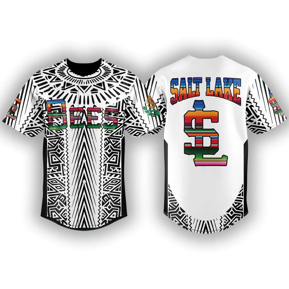 Salt Lake Bees Mexican Heritage Night 2025 Jersey Salt Lake Bees Mexican Heritage Night 2025 Jersey