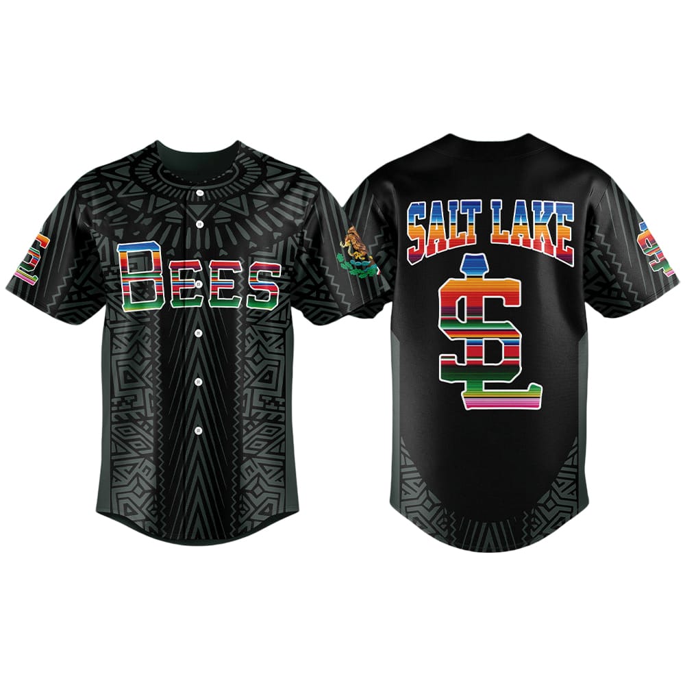 Salt Lake Bees Mexican Heritage Night Jersey 2025 Salt Lake Bees Mexican Heritage Night Jersey 2025