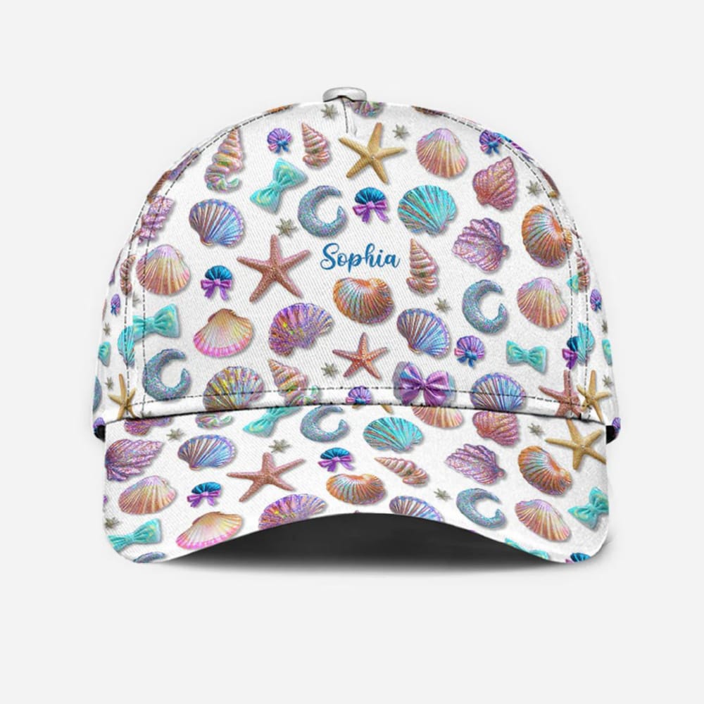 Salty Lil Beach Personalized Sea Lover Classic Cap Salty Lil Beach Personalized Sea Lover Classic Cap