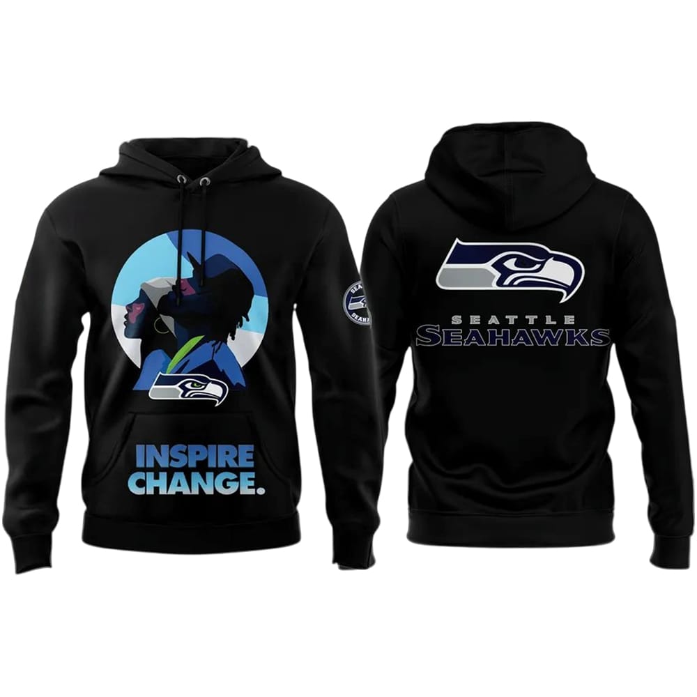 Seahawks 2025 Inspire Change Hoodie Seahawks 2025 Inspire Change Hoodie