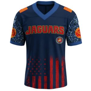 Jaguars US USMC 250th Birthday Football Jersey 20251