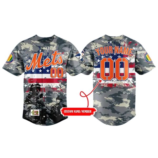 St. Lucie Mets x 2025 Military Appreciation Weekend Jerseys
