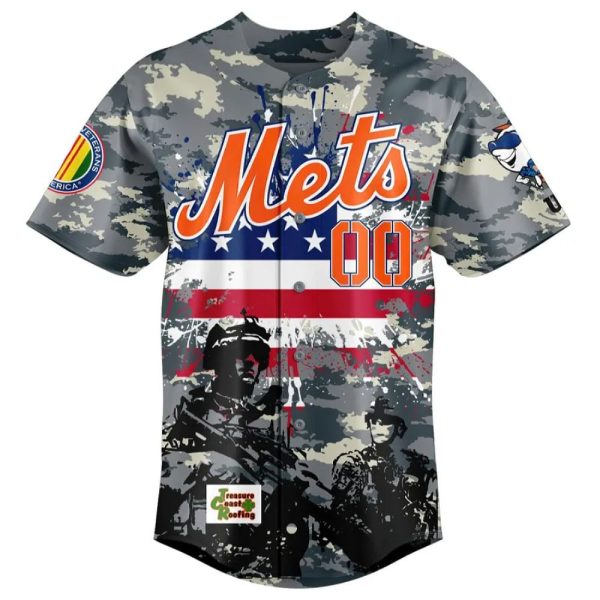 St. Lucie Mets x 2025 Military Appreciation Weekend Jerseys