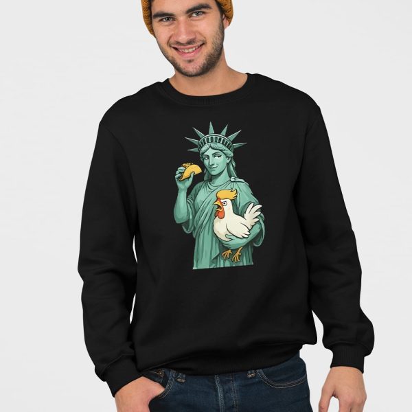Statue Of Liberty TACO Trump Always Chickens Out Shirt