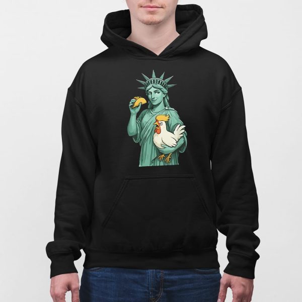 Statue Of Liberty TACO Trump Always Chickens Out Shirt
