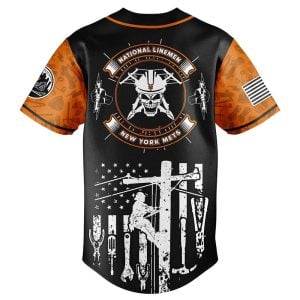 2025 Mets National Lineman Appreciation Day Jersey2