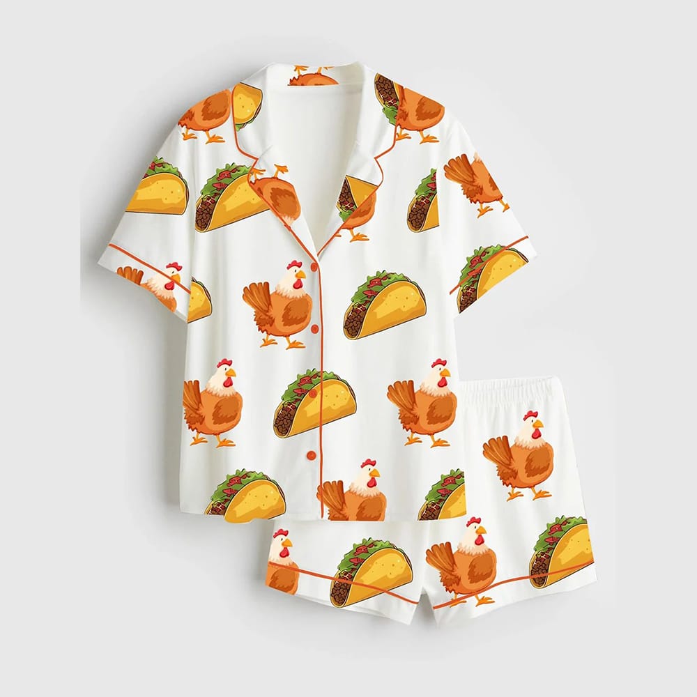 TACO Trump Always Chickens Out Pajama Set TACO Trump Always Chickens Out Pajama Set