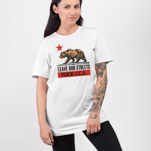 Bear Leave Our Streets Fuck Ice Shirt 3