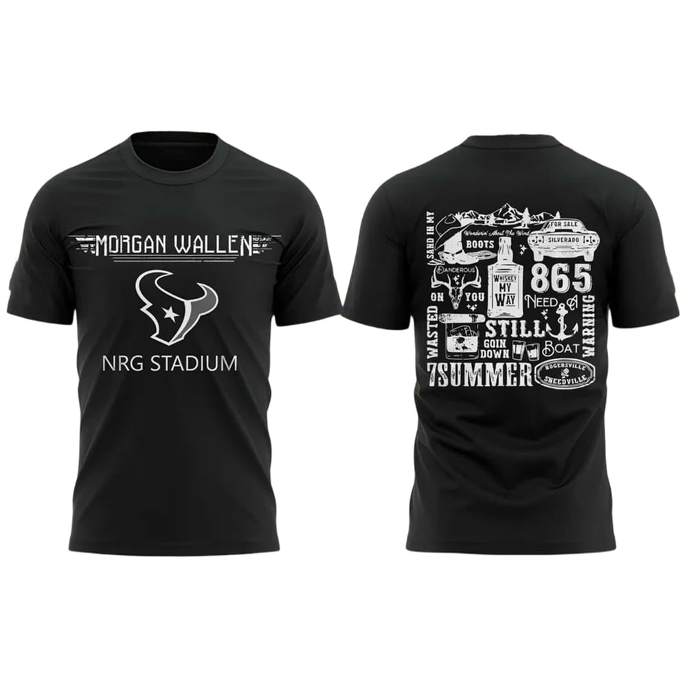 Texans x Morgan Wallen Tour 2025 Shirt Texans x Morgan Wallen Tour 2025 Shirt