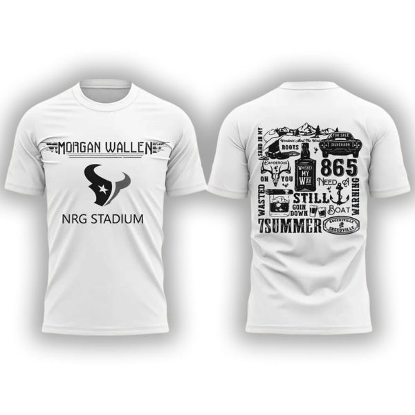 Texans x Morgan Wallen Tour 2025 Shirt