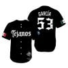 Texas Tejanos Garcia 53 Baseball Jersey