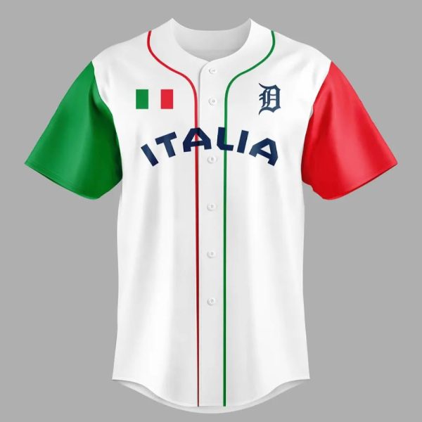 Tigers Italian Heritage Celebration Jersey 2025