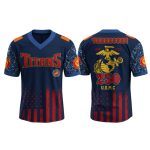 Titans US USMC 250th Birthday Football Jersey 2025