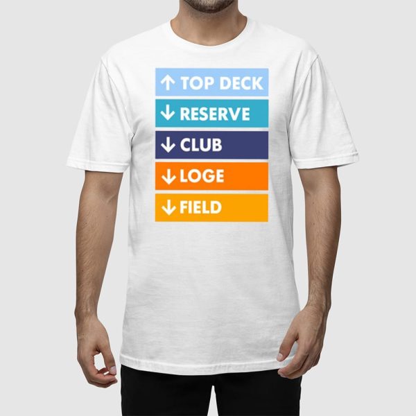 Top Deck Reserver Club Loge Field Shirt