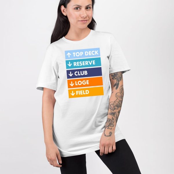 Top Deck Reserver Club Loge Field Shirt