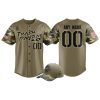 Trash Pandas Military Appreciation Night 2025 Baseball Jersey