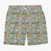 Trump 45-47 Stars Stripes Summer Vibes Beach Shorts