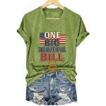 Trump America One Big Beautiful Bill Resist Shirt