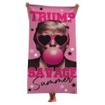 Trump Savage Summer Beach Towel