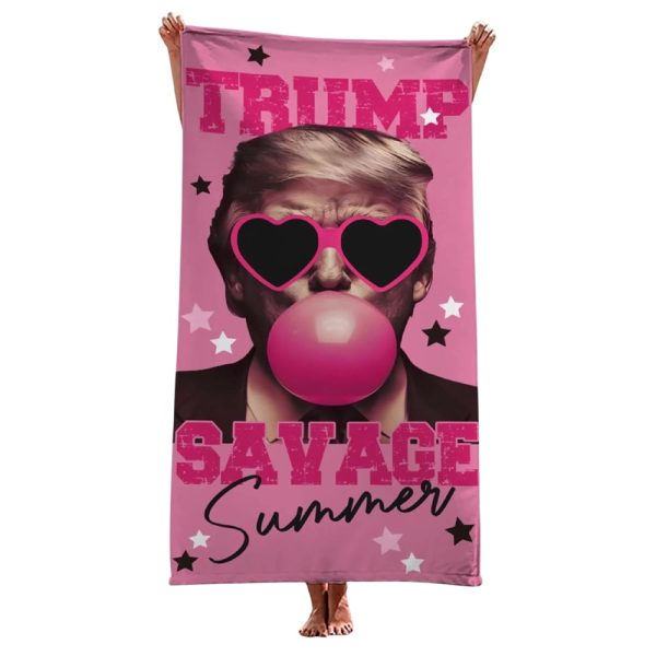 Trump Savage Summer Beach Towel