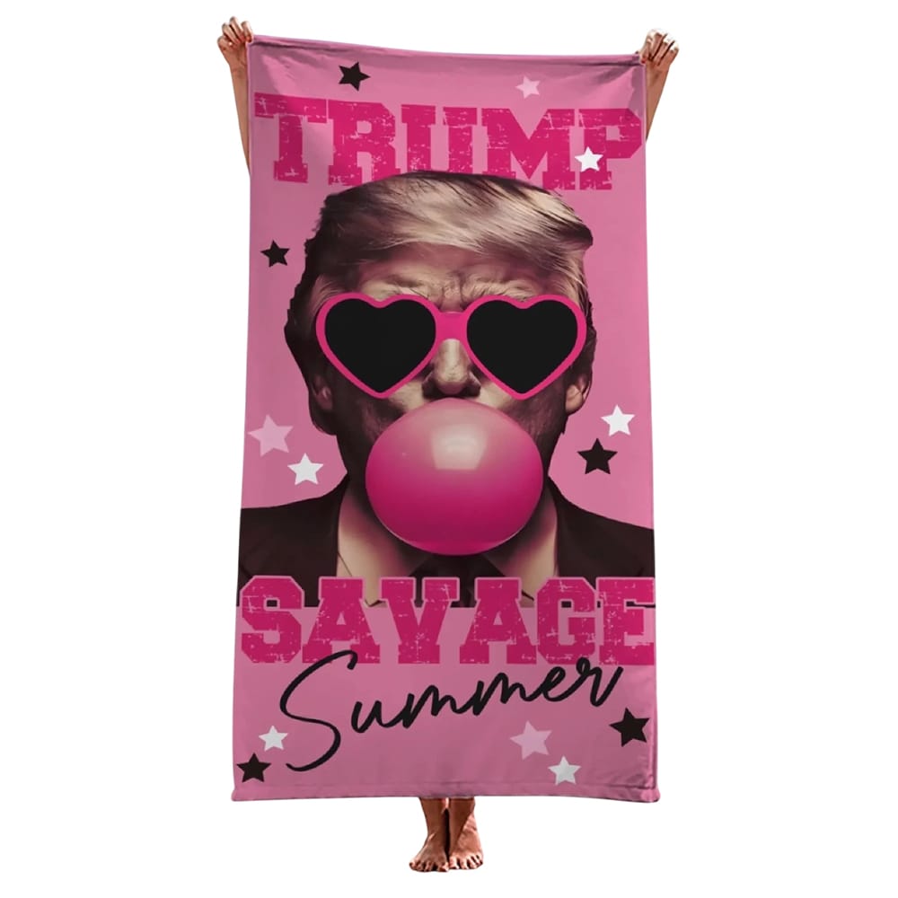Trump Savage Summer Beach Towel Trump Savage Summer Beach Towel