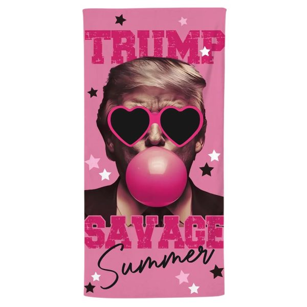 Trump Savage Summer Beach Towel