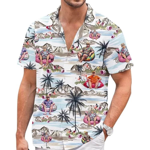 Trump Summer Breeze Is Coming Hawaiian Aloha Shirt