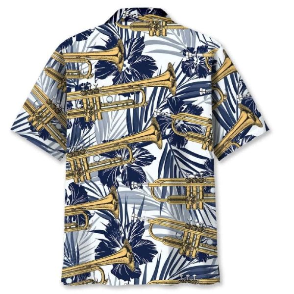 Trumpet Hibiscus Hawaiian Shirt