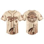 Twins Native American Heritage Month Baseball Jersey 2025